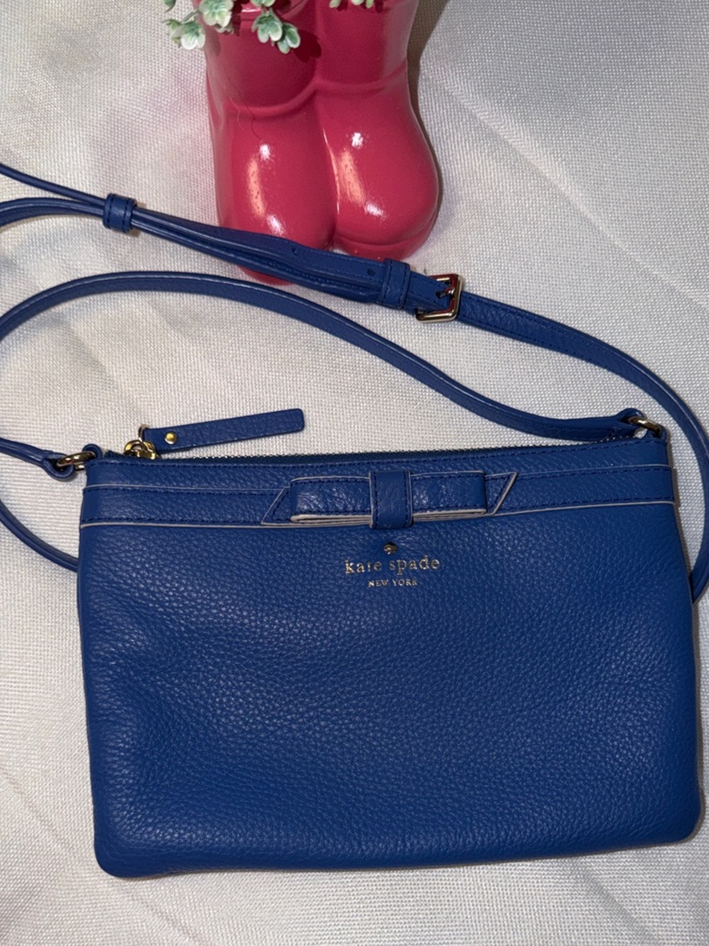 NWOT Kate Spade Austin Street Clarise Crossbody - Cobalt Blue (NWOT)